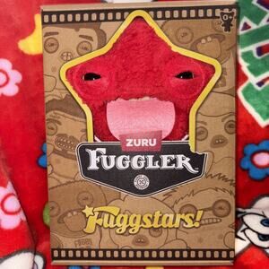 Zuru Fuggler Fugg Stars Chunky Mcdunky Red 9 Inch Plush Toy BRAND NEW QUICK SHIP